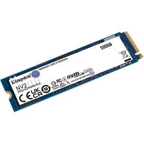 Resim Kingston NV2 500GB M.2 NVMe SSD (3500-2100MBs) Orjinal - Faturalı - Garantili Ürünler - Hızlı Gönderim