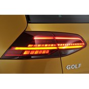 Resim Apexi Vw Golf 7 Ve 7.5 Uyumlu 7.5 Highline Görünüm Kayan Sinyal Led Stop Takımı 