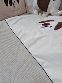 Resim Beşik Uyku Seti - Kabartma Nakışlı - Animal 