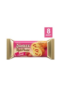 Resim Dankek Rulo Pasta Çilekli 235g X 8 Adet 