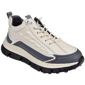 Resim Guja Hakiki Deri Erkek Spor Ayakkabı Sneaker Gj-25k517 Beyaz Beyaz 