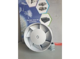 Resim Kayıtes YUF125 Havalandırma Fanı 125MM Boru Tipi Çapı / 190 M3/h Güç 18 W Devir 2800 