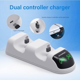 Resim Dobe Ps5 Dualsense Oyun Kolu Göstergeli Şarj Cihazı 