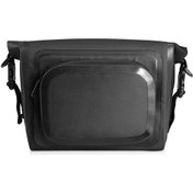 Resim Süper Islaklık Tutan Bisiklet Ön Çantası, Pvc Malzeme, Dayanıklı, Geniş Depo Alanı, Günlük Kullanım İçin Siyah Siyah Siyah 