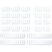 Resim 24PCS/SET 6/8/24 Pin Kablo Tarağı/kelepçe/klip/klip/organizatör 3-3.6mm Kablolama Beyaz 