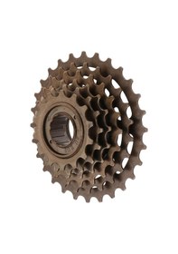 Resim Suntek Ultralight Mtb Dağ Bisikleti Arka Hub 6 Hız Kaset Kahverengi 