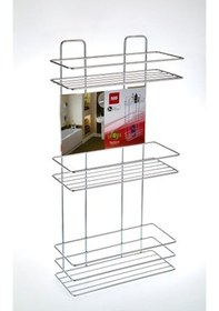 Resim Sas 3 Katlı Banyo Duş Rafı Şampuanlık Sabunluk Tş-03 Krom 