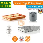 Resim Vw Scirocco 1.4 Tsı 125 150 Hp Mann Filtre Bakım Seti Bmt 