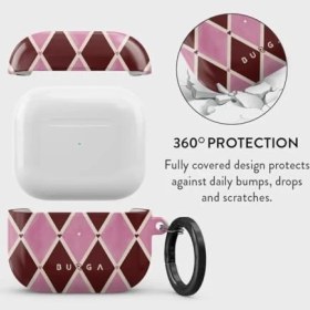 Resim Burga Airpods 3 ile Uyumlu Kılıf, Heartless 