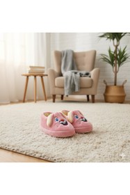 Resim Valenta Sevimli Çocuk Bebek Tavşan Panduf Ev Ayakkabısı Patik 