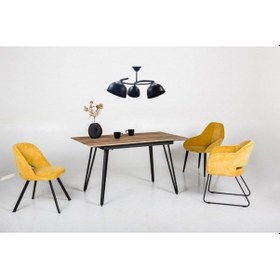 Resim Riolight Retro,rustik,vintage Siyah Gövde Siyah Başlık 3xe27 Duyl Siyah 