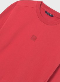 Resim Mayoral Erkek Çocuk İki İplik Sweatshirt Kırmızı KIrmızı 