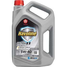 Resim Texaco Havoline Ultra S 5W-40 Motor Yağı 4 Litre 