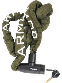 Resim Genel Markalar Armor 755 MV Çelik zincir Motosiklet Zincir Kilit 1.5MT X 8MM 