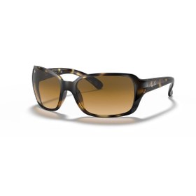 Resim Ray-Ban Rb 4068 71051 60 Kadın Kare Kırçıllı Kahverengi Kemik Güneş Gözlüğü 