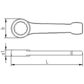 Resim İZELTAŞ Yıldız Çakma Anahtar 120 mm 