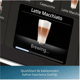 Resim Philips Philips 5500 Son Seri Espresso Kahve Makinası 2024 Model 20 Çeşit Sıcak Soğuk Kahve 