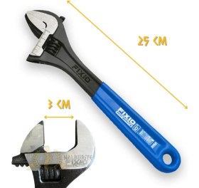 Resim Fixio Kurbağacık Anahtar 10" - 250 Mm. 