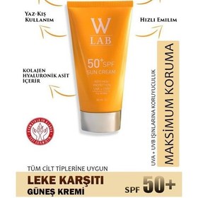 Resim W-Lab Sun Cream Güneş Kremi Spf 50+ 50 ML 