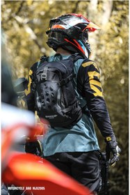 Resim Rhinowalk Mechanic X MJX2005BK 23L Su Geçirmez Molle Motorcu Sırt Çantası – Kask Tutucu 