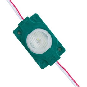 Resim POWERMASTER MODÜL LED 12V 1.5W YEŞİL 3030 40X30 MM (20 ADET) 