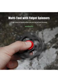 Resim Geeroyoo "23 Fonksiyonlu Kar Tanesi Çok Amaçlı Alet: Bira Açacağı, Tornavida, Anahtarlık Ve Stres Giderici - Kamp & Seyahat İçin" 