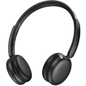 Resim Recci REP-W95 ANC/ENC Özellikli Hi-Fi Ses Kaliteli Kulak Üstü Bluetooth Kulaklık v5.3 Siyah 