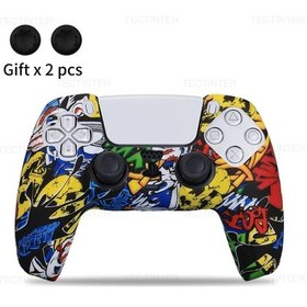 Resim Silikon Koruyucu Kapak Cilt İçin Playstation 5 İçin Ps5 Denetleyici Kapağı Bird 