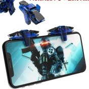 Resim Kepang X7 Gamepad-1 Çift Cep Telefonu Oyun Tetik Gamepad Pubg Telefon Oyun Denetleyicisi Amaç Çekim L1R1 Iphone Uyumlu Android Için Anahtar Düğmesi (Yurt Dışından) 