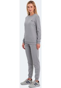 Resim Slazenger OLINDA Kadın Cepli Gri Eşofman Takımı 