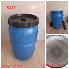 Resim ŞEN PLASTİK Akay Yağ Varil 150 Lt Içi Beyaz 