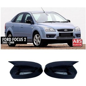 Resim Ford Focus 2 Batman Yarasa Ayna Kapağı Piano Black 2005-2008 