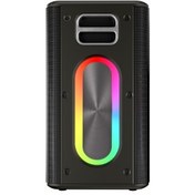 Resim MICROLAB M60 Vega, 100W, Taşınabilir, BT/USB/AUX/TF/Type-C, RGB Işıklı, 15000mAh Batarya, 2adet Mikrofon, Karaoke/Parti, Bluetooth Speaker, 