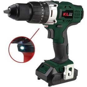 Resim Kl Pro KLDM18-20 18V 2 Ah Şarjlı Darbeli Vidalama Matkap 