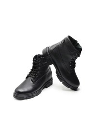 Resim Costo Shoes 45 - 46 - 47 - 48 - 49 - 50 Büyük Numara Erkek Bot . Rahat Geniş Kalıp Siyah 