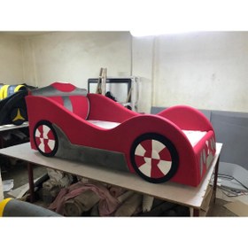 Resim Puf Bebe Montessori Her Tarafı Yumuşacık Puf 90x190 Arabalı Bebek Ve Çocuk Yatağı 