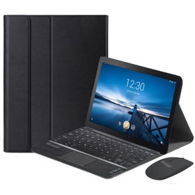 Resim Microcase Lenovo Tab M10 Tb-x605fc Bluetooth Touchpad Klavye + Bluetooth Mouse + Standlı Kılıf -bkk7 