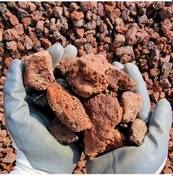 Resim Kırmızı Pomza Taşı 6 KG 2-4 cm Akvaryum Taşı Mangal Taşı 