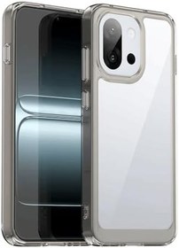 Resim Microcase OnePlus 13T Shield Serisi Darbeye Dayanıklı Yarı Esnek Plastik Tpu Kılıf - AL8100 (Siyah) 