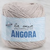 Resim La Mia Angora 50gr. Bej El Örgü İpi - L003 - 34218 