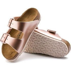 Resim Birkenstock Bırkenstock Arızona Kız Çocuk Terlik 1012478 Bakır 