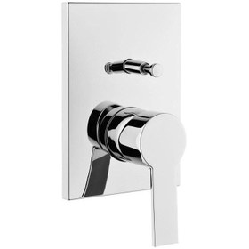 Resim VitrA A42212 Flo S Ankastre Banyo Bataryası Krom 