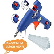 Resim 20W Anahtar Korumalı Mum Silikon Tabancası 