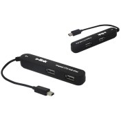 Resim S-Link Sl-U92 Usb Mini 5Pin M To 4 Port Otg Hup 