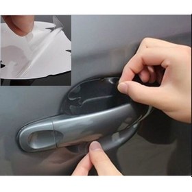 Resim Kenpazar Oto Araç Araba Kapı Kolu Koruyucu Film 4lü Set 