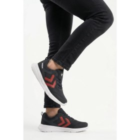 Resim Hummel Lacivert Fileli Unisex Spor Ayakkabı 