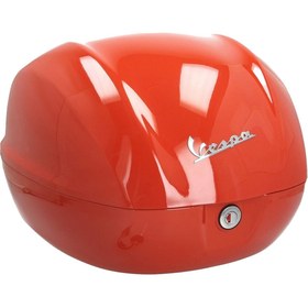 Resim Vespa Primavera/Sprint Parlak Turuncu Top Case-Çanta 32 LT (Orange, Arancio Impulsivo A11) / PIAGGIO 