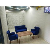 Resim Azra Aksesuar Çay Seti Oturma Grubu Oturma Takımı Koltuk Takımı Ahşap Mobilya Takımı Balkon Bahçe Mobilyası 