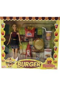 Resim Efe Oyuncak Fast Food Hamburger Oyun Seti 