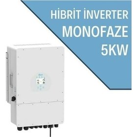 Resim 5kw Hibrit Monofaze İnverter 